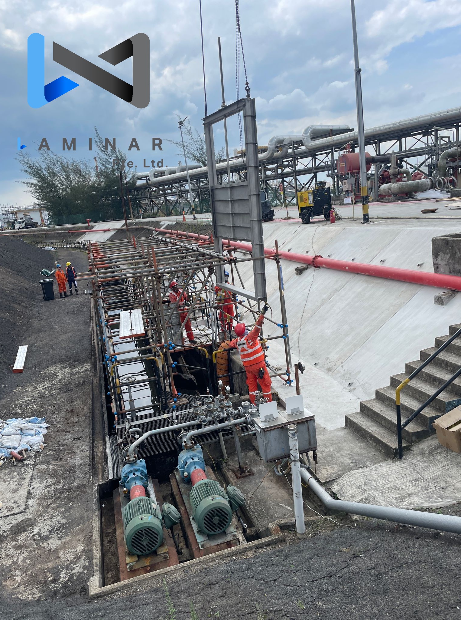 penstock stoplog sluice stainless steel gate NEA